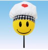HappyBalls Culinary Chef Cook Car Antenna Topper / Auto Dashboard Accessory 